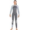 Womens 3mm Neoprene Full Wetsuit Diving Snorkeling Surfing Winter Swimming Warmth Thermal Protection