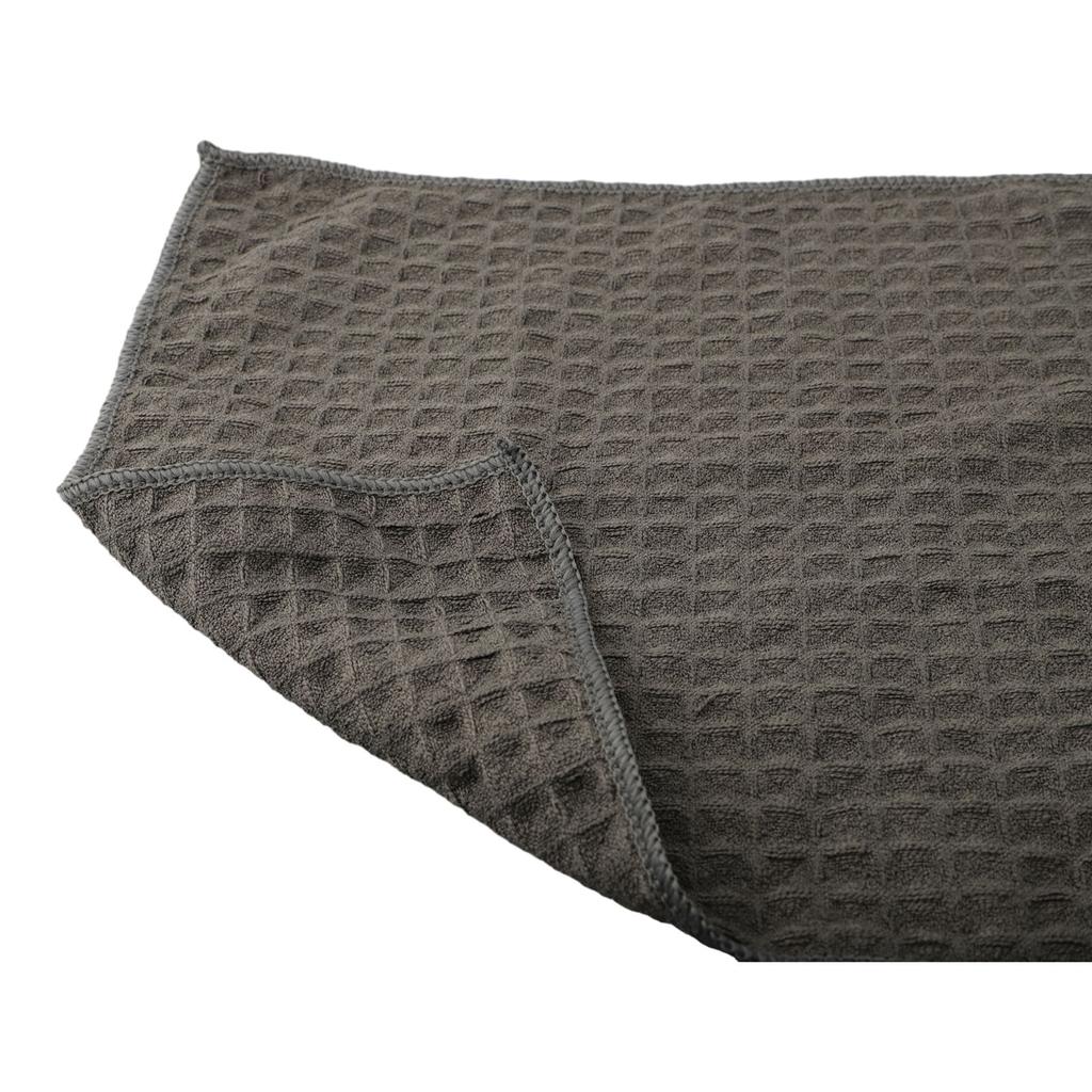 Microfiber Towels Waffle Towel Dish Cloth For Kitchen Towel 30*30cm Dark Grey Kitchen Dish Cloths Light Grey Waffle Towel