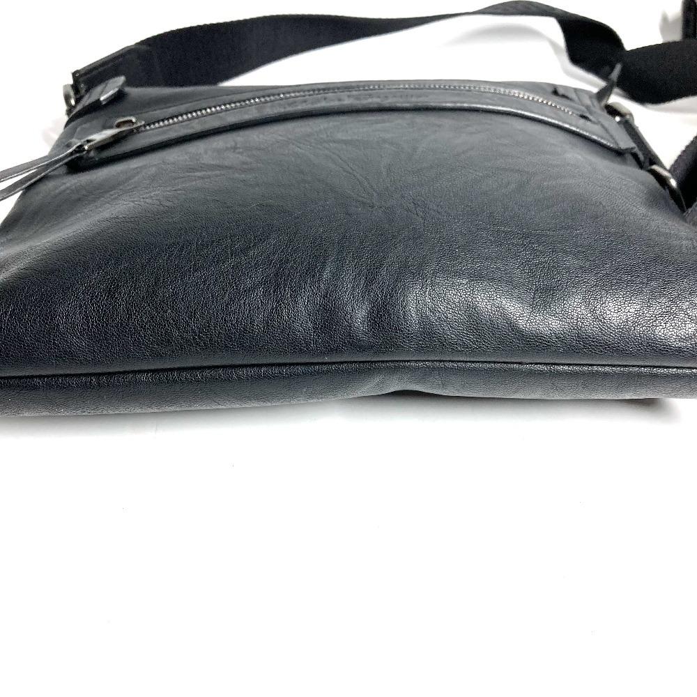Salvatore Ferragamo logo Bag Crossbody Shoulder Bag Leather Black