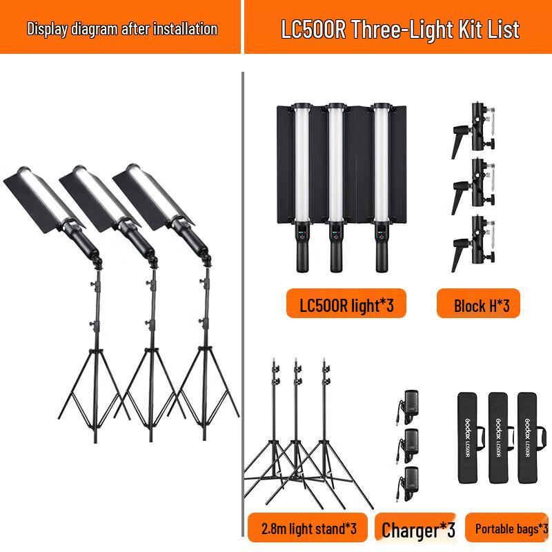 Godox LC500R RGB LED Handheld Light Stick