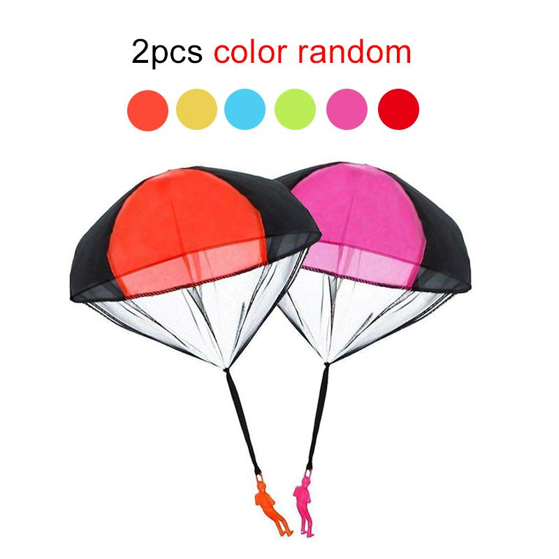 Mini Handgeworfene Soldaten Fallschirm Spielzeug Kinder Frühling Ausflug Geschenk Belohnung Farbe Outdoor Sport Unterhaltung Aktivitäten TMZ