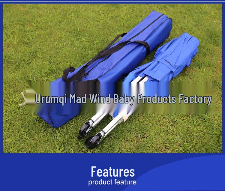 Foldable Portable Ball Cart for Basketball, Football, and Volleyball