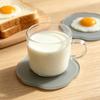 Suport de pahar din acril cu desene animate Rezistent la căldură Anti-alunecare Covoraș pentru băuturi pentru cești Cani Pahare Impermeabil Rezistent la ulei Covoraș de protecție pentru masă Decorațiune drăguță pentru birou