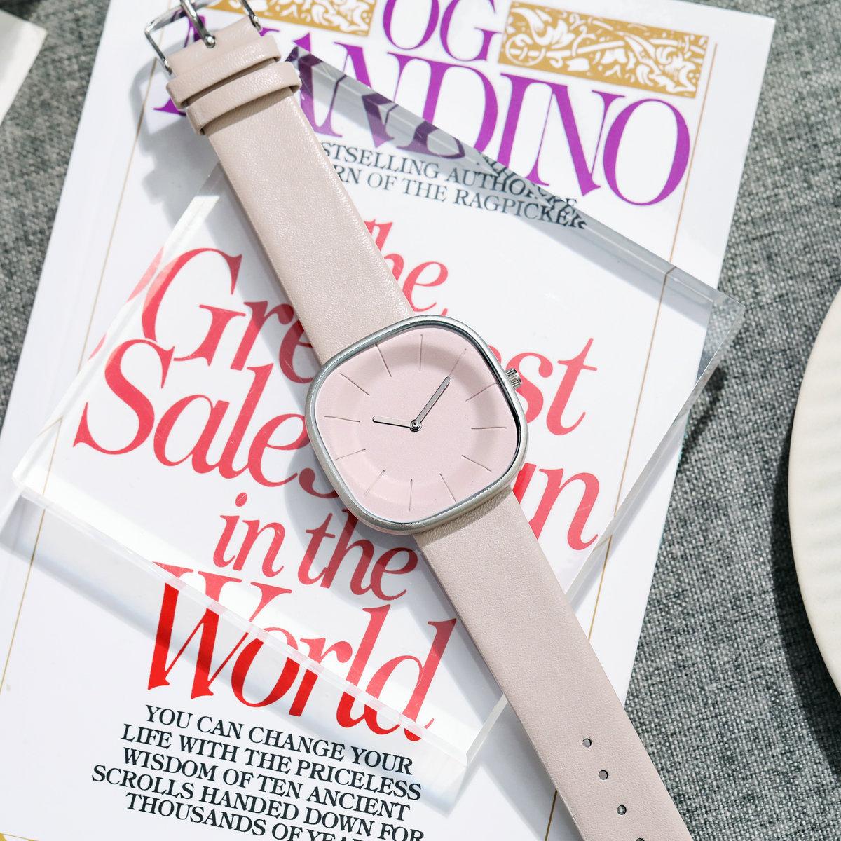 

Модные женские часы, кожаные часы для женщин и девочек, женские кварцевые наручные часы