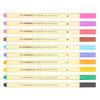 10Pcs Hook Line Pen 10‑Color Painted Watercolor Marker Sketch Drawing Coloring Supplies