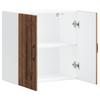 "Lucca" Kitchen Wall Cabinet Old Wood Glued Wood
