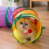 Pet Cat Tunnel Toys Foldable Pet Kitty Training Interactive Fun Toy For Cats Rabbit Small Animal Play Tunnel Tube