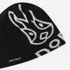 DOD Lambswool Jacquard Beanie (Black)