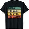 Unisex T-shirt Bubba The Man The Myth The Legend - Retro Gift for Bubba T-Shirt