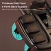 Automatic Rebound Ab Wheel with Elbow Support & 4-Wheel Stability – Includes Timer