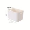 Miflame Tall Large Desktop Storage Boxes (2-Pack)