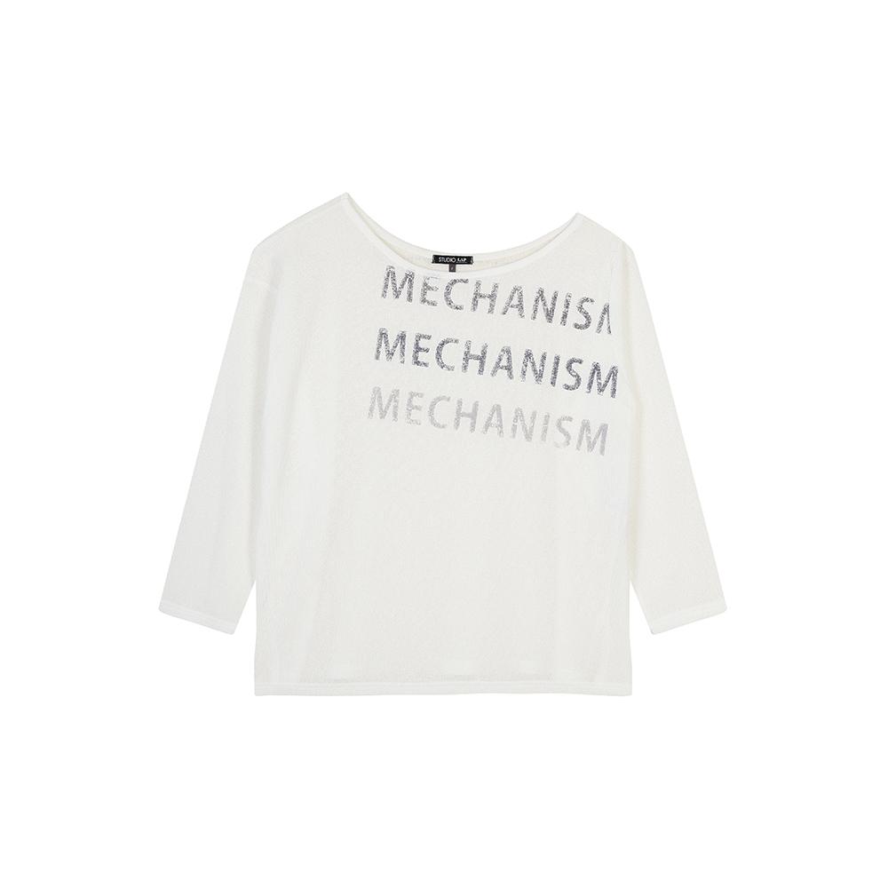 LAP Mechanism One-Shoulder T-Shirt Ar2Ct564
