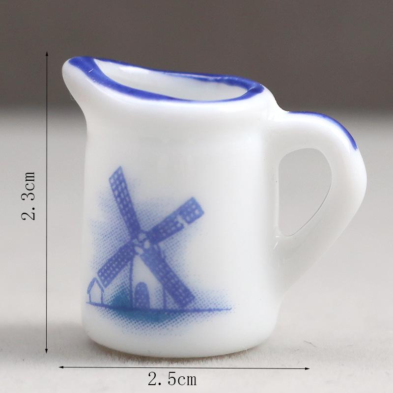 Miniature Dollhouse Ceramic Model Ornaments