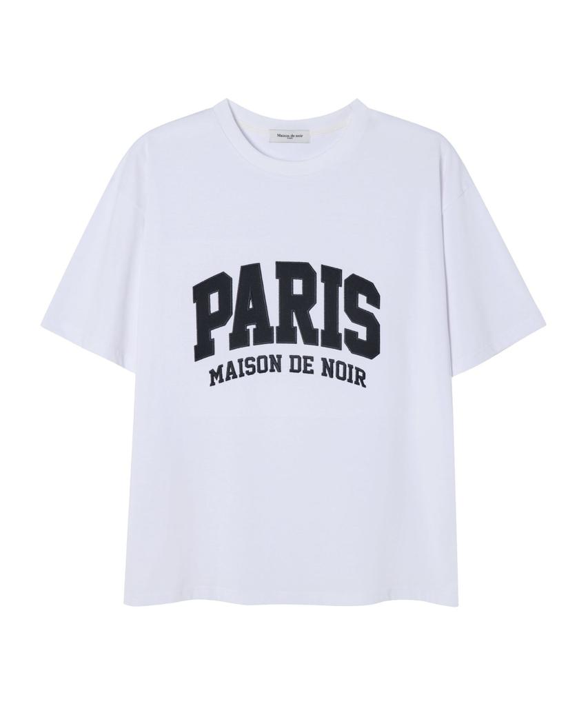 Mejongdeunua Appliquié T-Shirt White