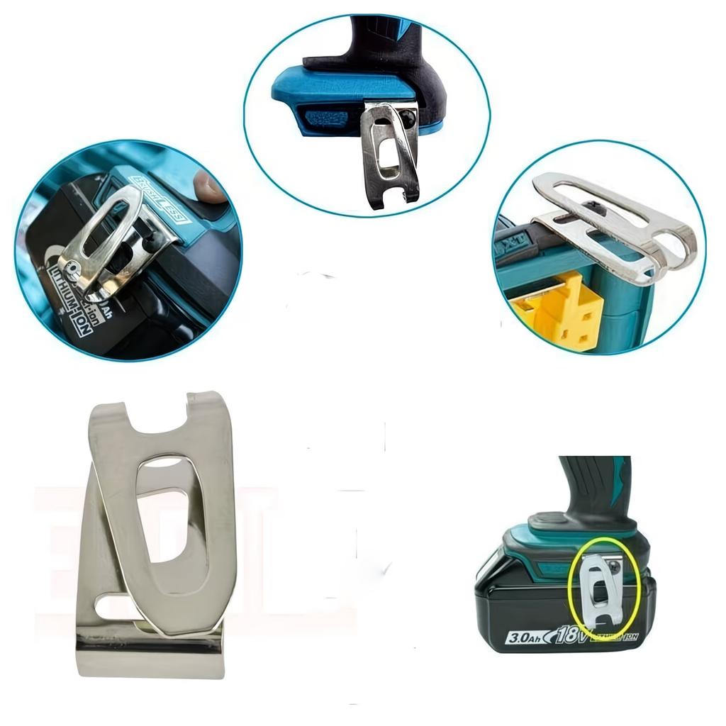 Belt Clip Hook for Makita 18V Cordless Drills Impact Driver Bit Holder Hooks Clip Electric Dril Power Tools Accessories