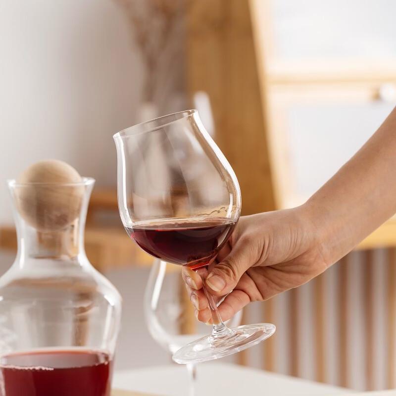 LISM Japanese Style Low-Stem Crystal Sake & Wine Glass