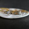 Silver Earrings with Cubic Zirkonia (2198581)