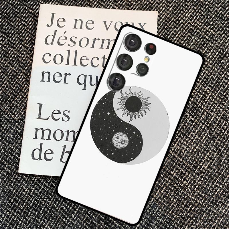 Eight Diagrams Taiji Yin Yang For Samsung Galaxy S24 S23 Ultra S22 S20 S21 FE S8 S9 S10 Note 10 Plus 20 Ultra Phone Case