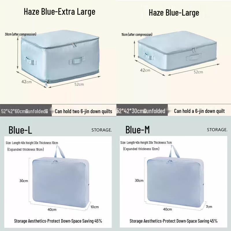 Zunwei Quilt Compression Storage Bags (2-Pack)