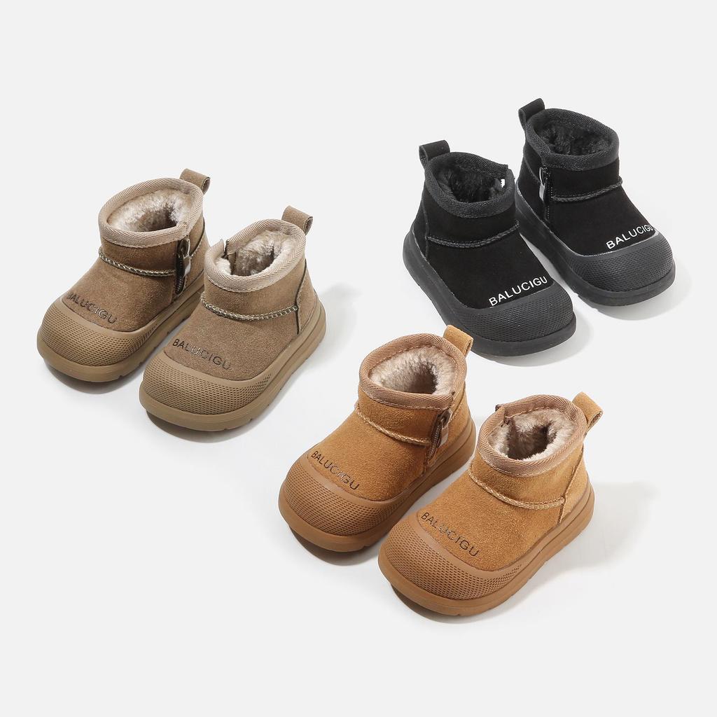 Kids' Winter Warm Cotton Boots - New Style Baby Snow Boots with Velvet, for Boys and Girls