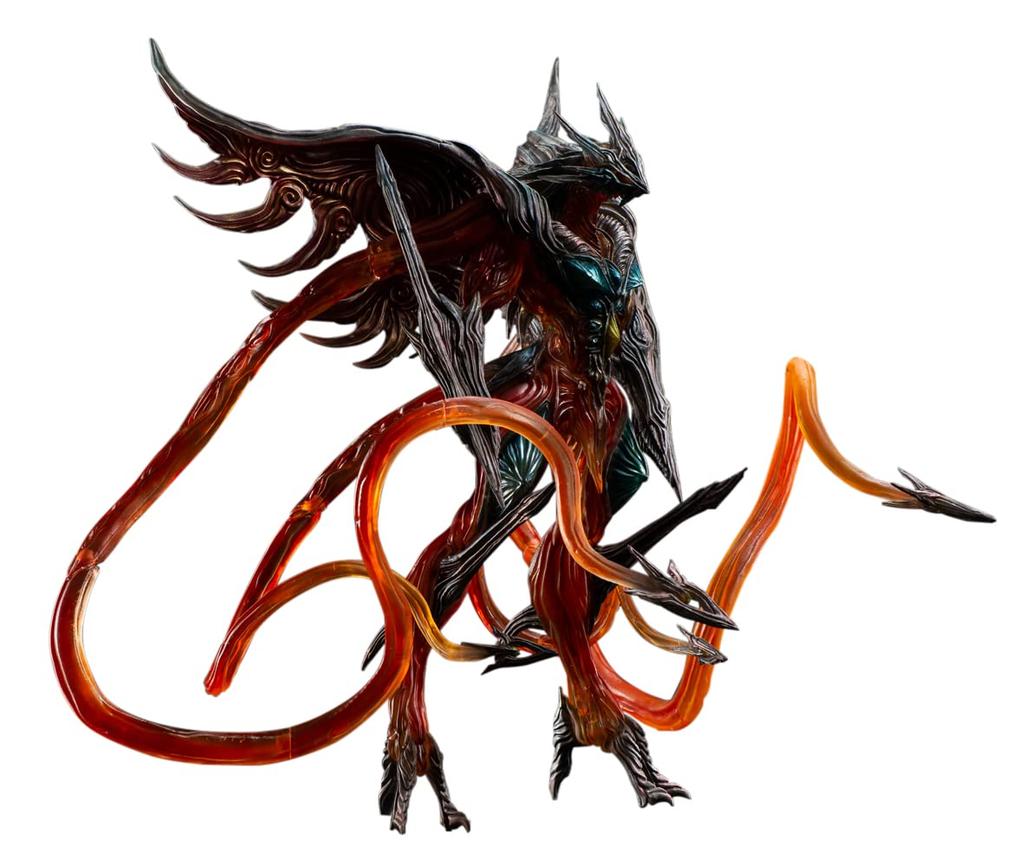 variant monsters Gamera 3 Evil God Iris Awakening Yanagi Shou Iris Normal Color Total Length 350mm PVC Painted Completed Figure H.M.A. approx.