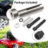 Extended 1" to 1 1/8 inch 1/4" Key Gas Engine Pulley Crank Shaft Sleeve Adapter