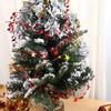 New Year Xmas Christmas Tree Christmas Decoration Rattan Garland Hanging Ornaments Star Pine Tinsel