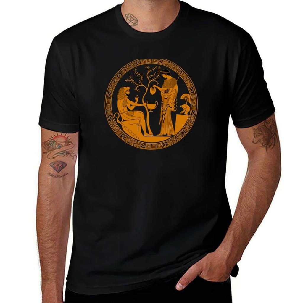 Goddess Athena Refreshing Heracles T-shirt Essential T Shirt Man T Shirt Cotton T-shirt