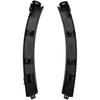 Front Bumper Filler Trim Black 2 Pcs Left and Right Side Replacement for Honda CR-V 2007-2011 71108-SWA-000 71103-SWA-000
