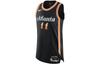 Nike Basketball Jerseys Men's Black Moderate Straight Fit DQ0185-010
