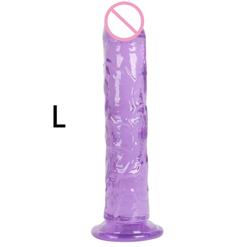 Adult Supplies Sex Toy Realistic Dildos Lifelike Flexible Dildo With Suction Cup For hands-free Play Adult Sex Toys For Men