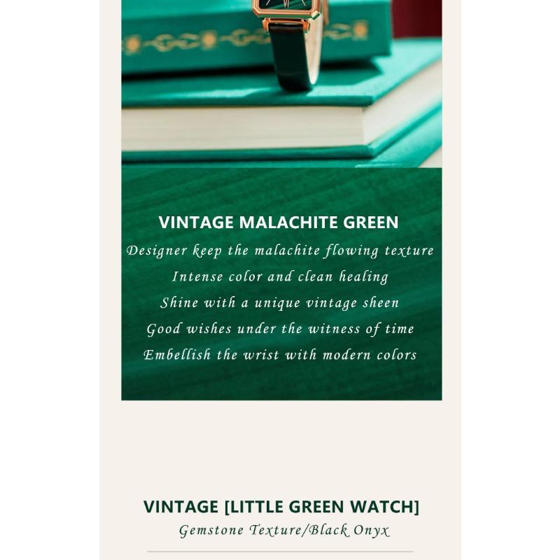 POEDAGAR Women Watches Fashion Green Square Leather Quartz Watch Top Brand Luxury Waterproof Ladies Wristwatch Girlfriend Gift