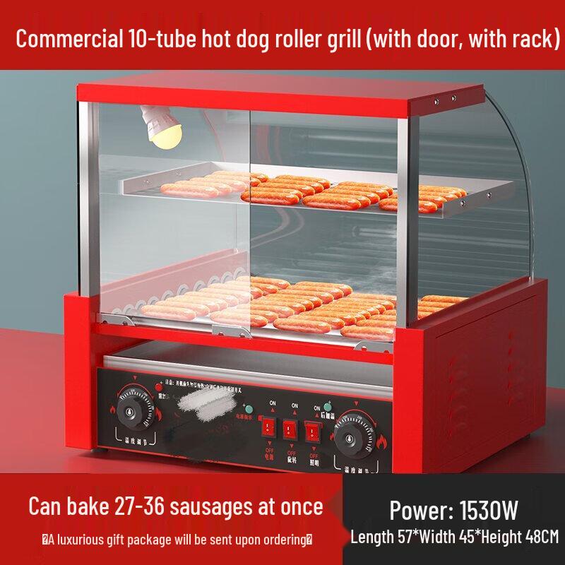 Durable Commercial Automatic Hot Dog Roller Grill Standard