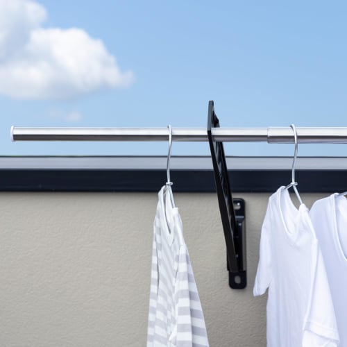 Sekisui Plastics Trading Co., Ltd. Sekisui Stainless Steel Telescopic Pole DS-25 Slim Type, Length 1.4-2.5m