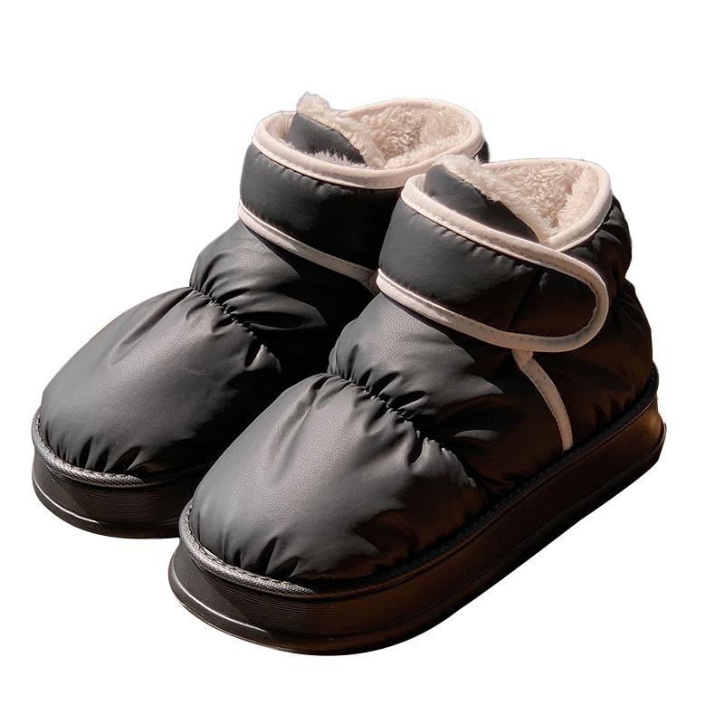 Fashion Snow boots for women new winter outerwear cotton shoes for men winter plush anti slip waterproof cotton boot zapatillas de mujer