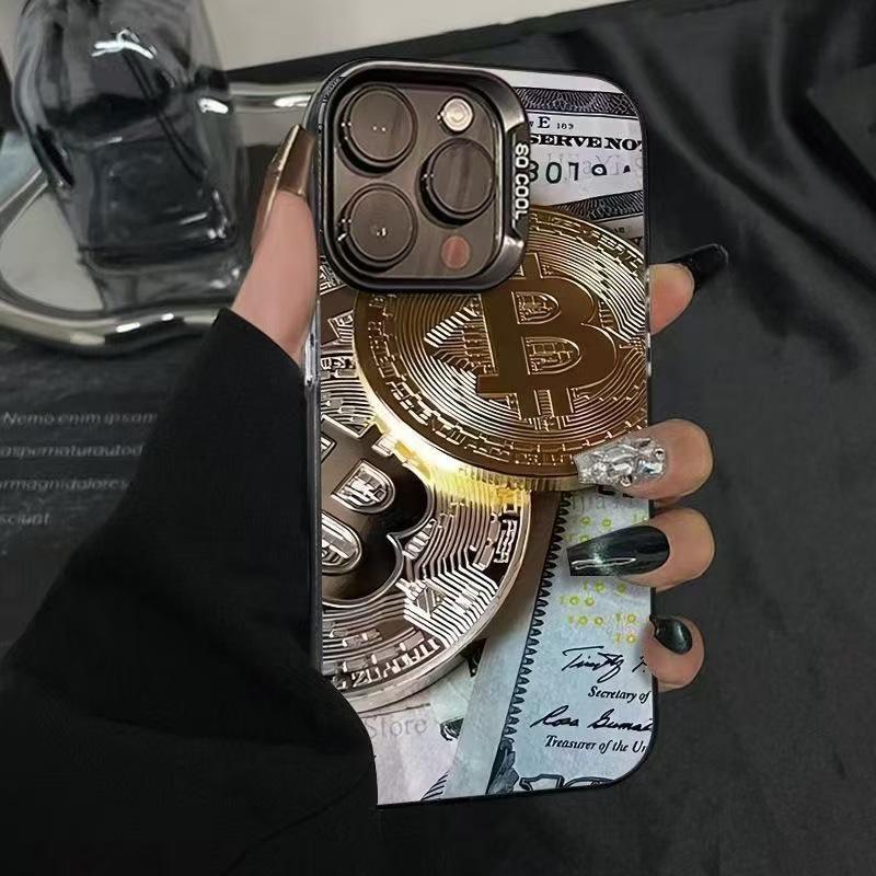 

Bitcoin Gold Coin iPhone 15 Pro Max/16 Pro Case for Apple 17 Air 12