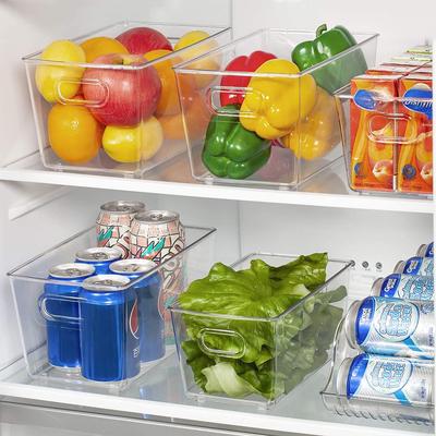 Transparente lebensmittelechte Kühlschrank-Aufbewahrungsschublade für Gemüse & Obst