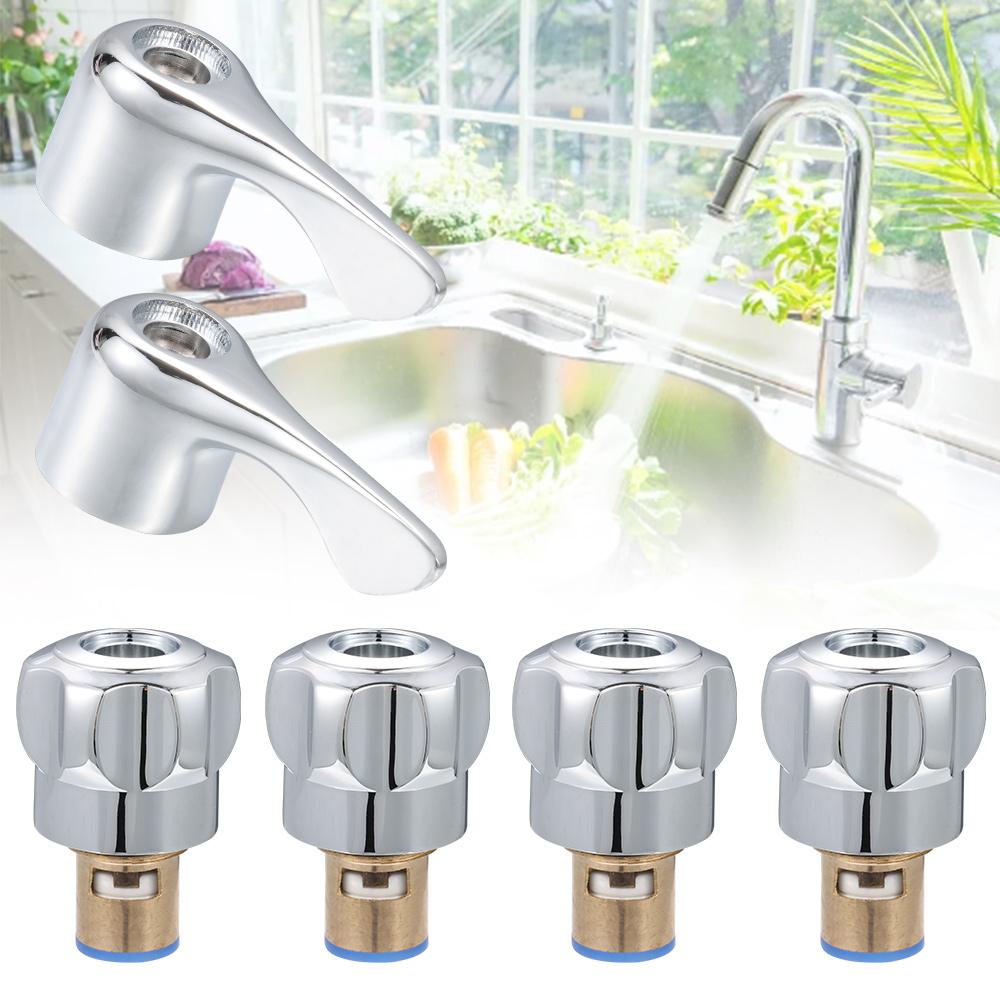 1Pcs Copper Faucet Valve Core Switch Handle Faucet Replacement Part Faucet Repair Accessories