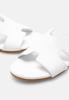 Wittchen Women's Flip-Flops In Eco-Leather White