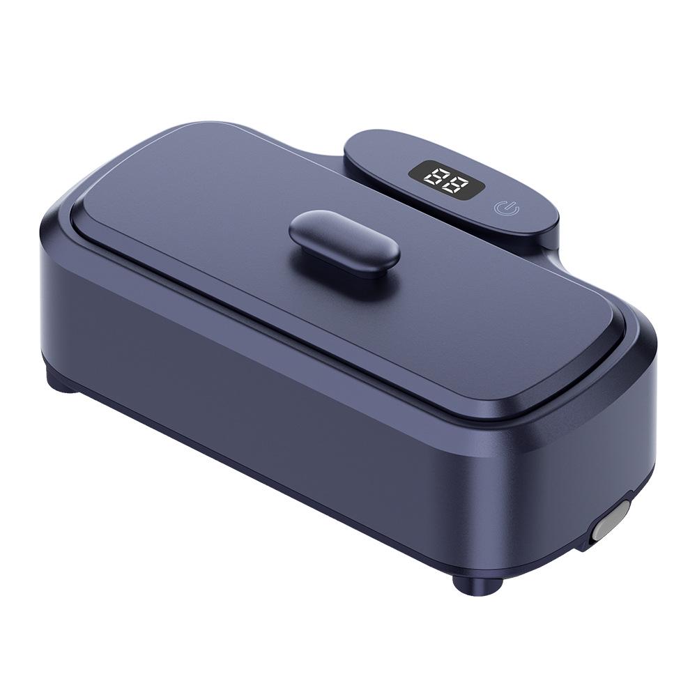 Portable UV Ultrasonic Cleaner for Glasses, Toothbrush, Dentures, and Brushes