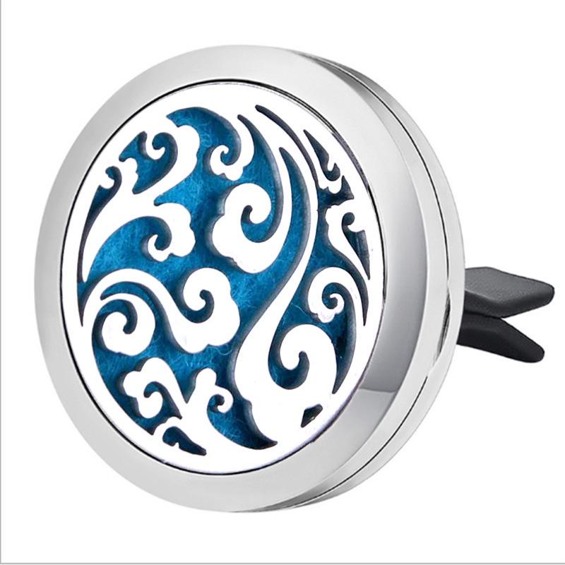Stainless Steel Car Air Vent Aromatherapy Diffuser