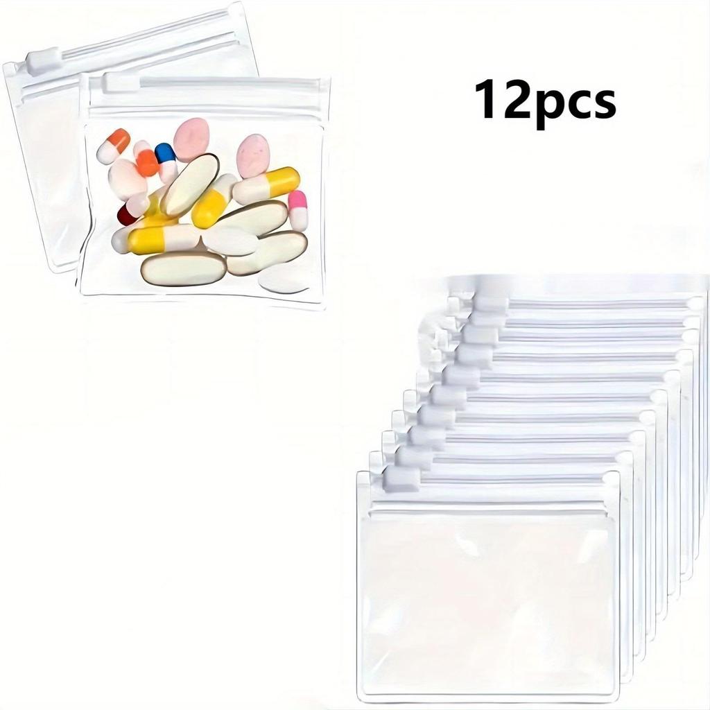 Waterproof EVA Zipper Bag for Pills, Gel, Jewelry & Small Accessories