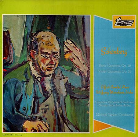 

LP Record ARNOLD SCHOENBERG ALFRED BRENDEL Piano Concerto Op. 42 Violin Con TV34051S Turnabout 1969 UK Classical Used