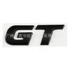 GT 3D Metal Emblem Badge for Rear Trunk Fender Self‑Adhesive Displacement Modified Car Exterior Decor Sticker
