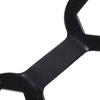 Washing Machine Wrench 5mm Thickness Chrome Vanadium Alloy Steel High Strength Wash Machine Disassembly Spanner Black