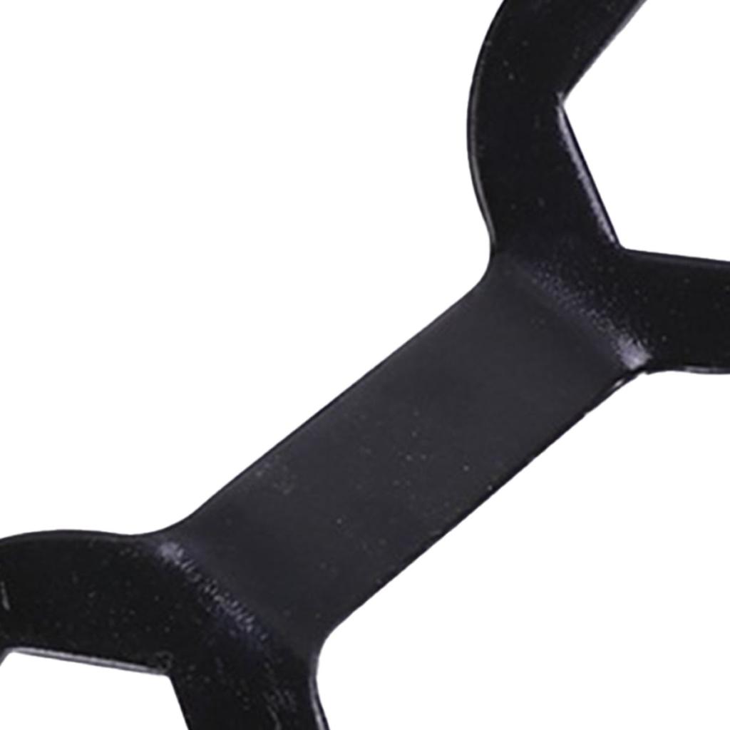 Washing Machine Wrench 5mm Thickness Chrome Vanadium Alloy Steel High Strength Wash Machine Disassembly Spanner Black