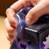 Handmade Diy Craft Accessories Halloween Ghost Squeeze Cube, Glitter Slow Rising Fidget Toy, Unique Board Game Dice Soft Decompression Sensory Toy for