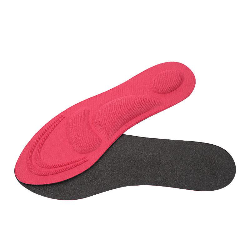 3D Arch Support Shock-Absorbing Sports Insoles for Men & Women—Soft, Sponge Inserts for Comfort & Endurance