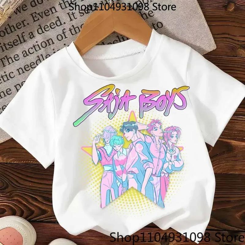 Camiseta de Verano para Niños de Algodón Transpirable y Cómoda de Manga Corta con Estampado de Dibujo Animado de Limón