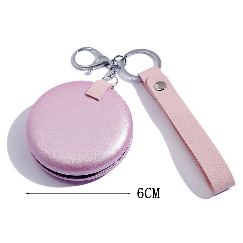 Mini Portable Folding Double-Sided Children's Pocket Makeup Mirror